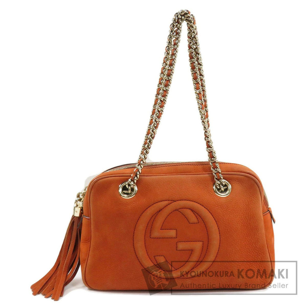 Gucci Interlocking Handbag Leather